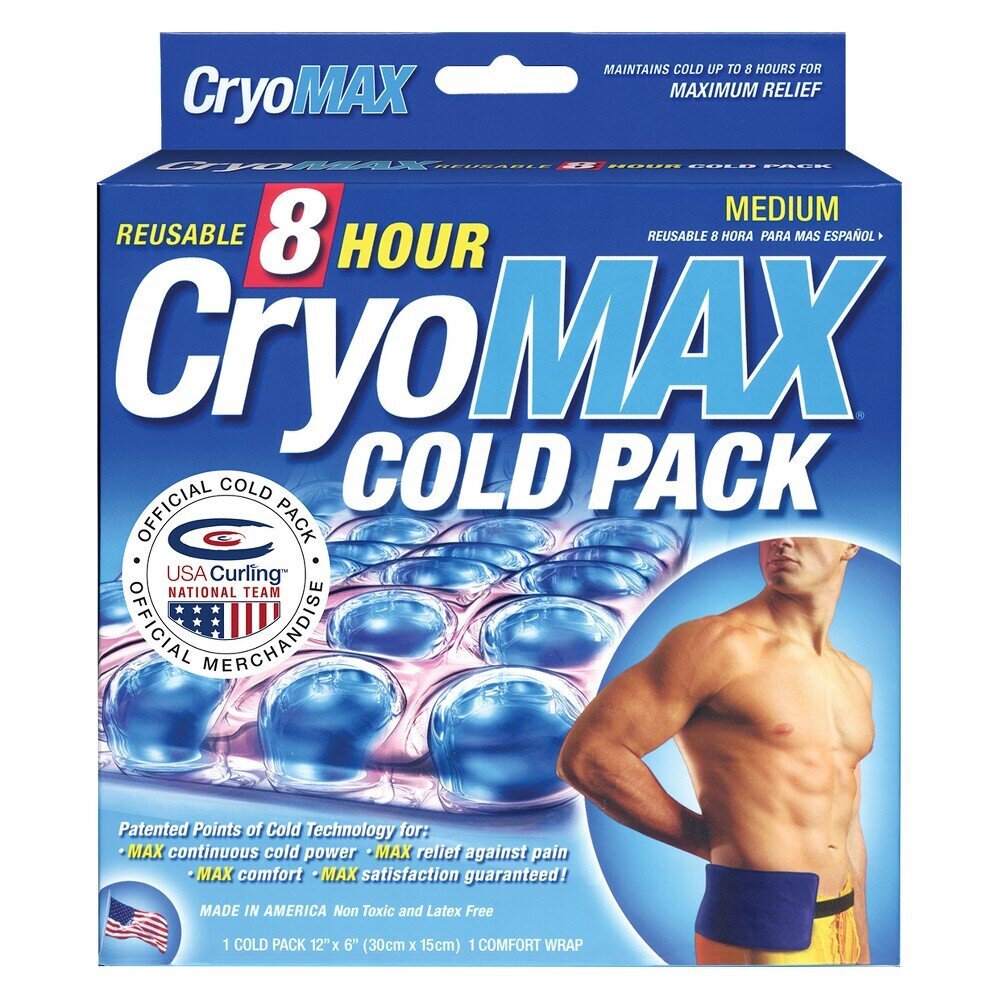 CryoMax Medium Reusable 8 Hour Cold Pack 12” x 6”