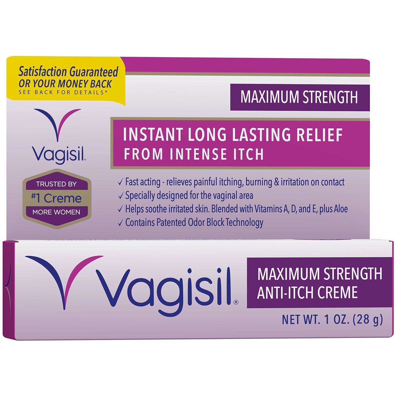 Vagisil Maximum Strength Anti-Itch Creme 1 oz