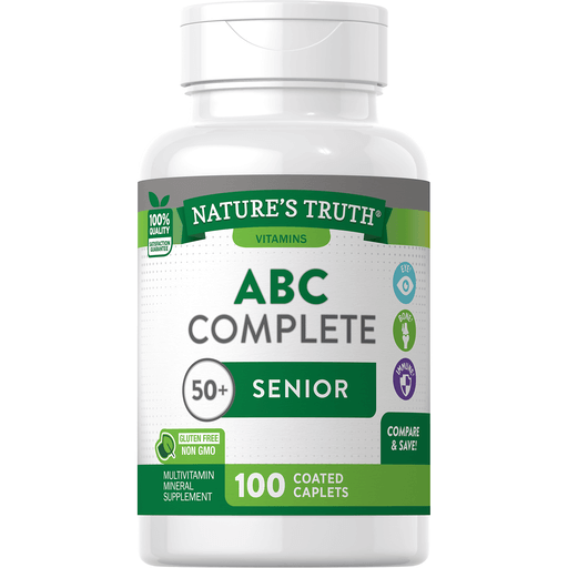 Nature's Truth ABC Complete 50+ Senior Coated Caplets 100ct