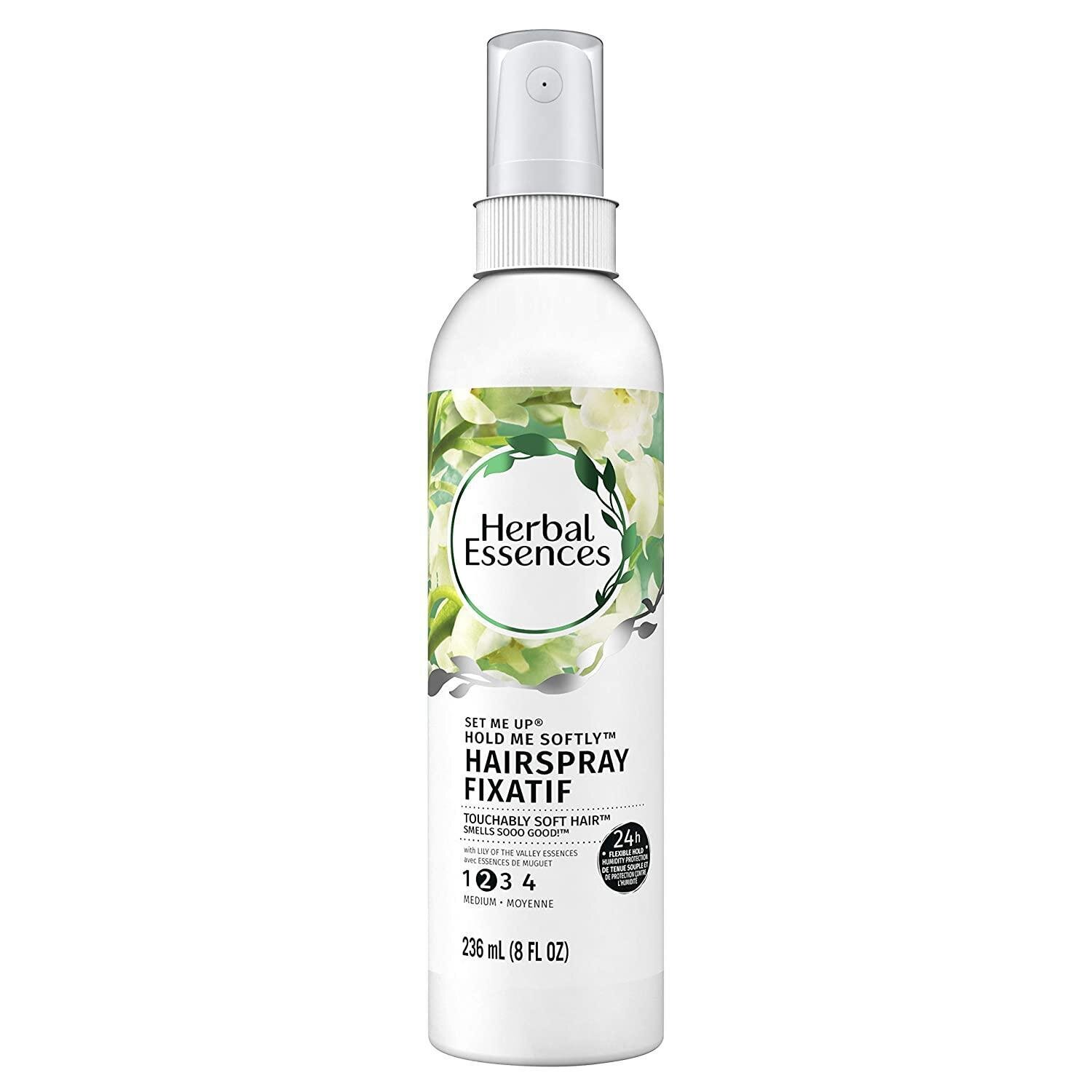 Herbal Essences Hold Me Softly Hairspray Medium Hold Level 2