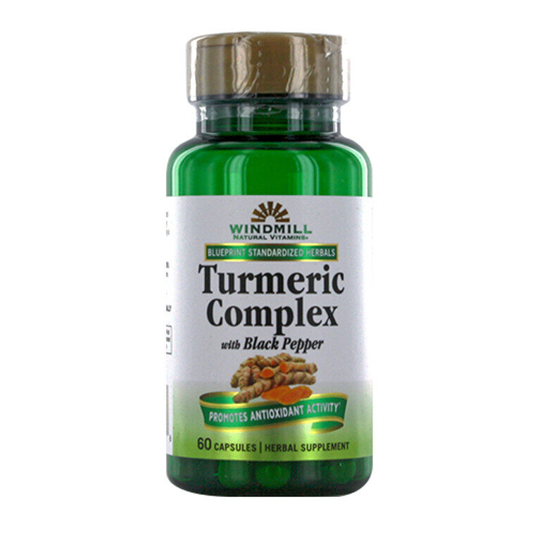 Tumeric Complex With Black Pepper Capsules 60ct