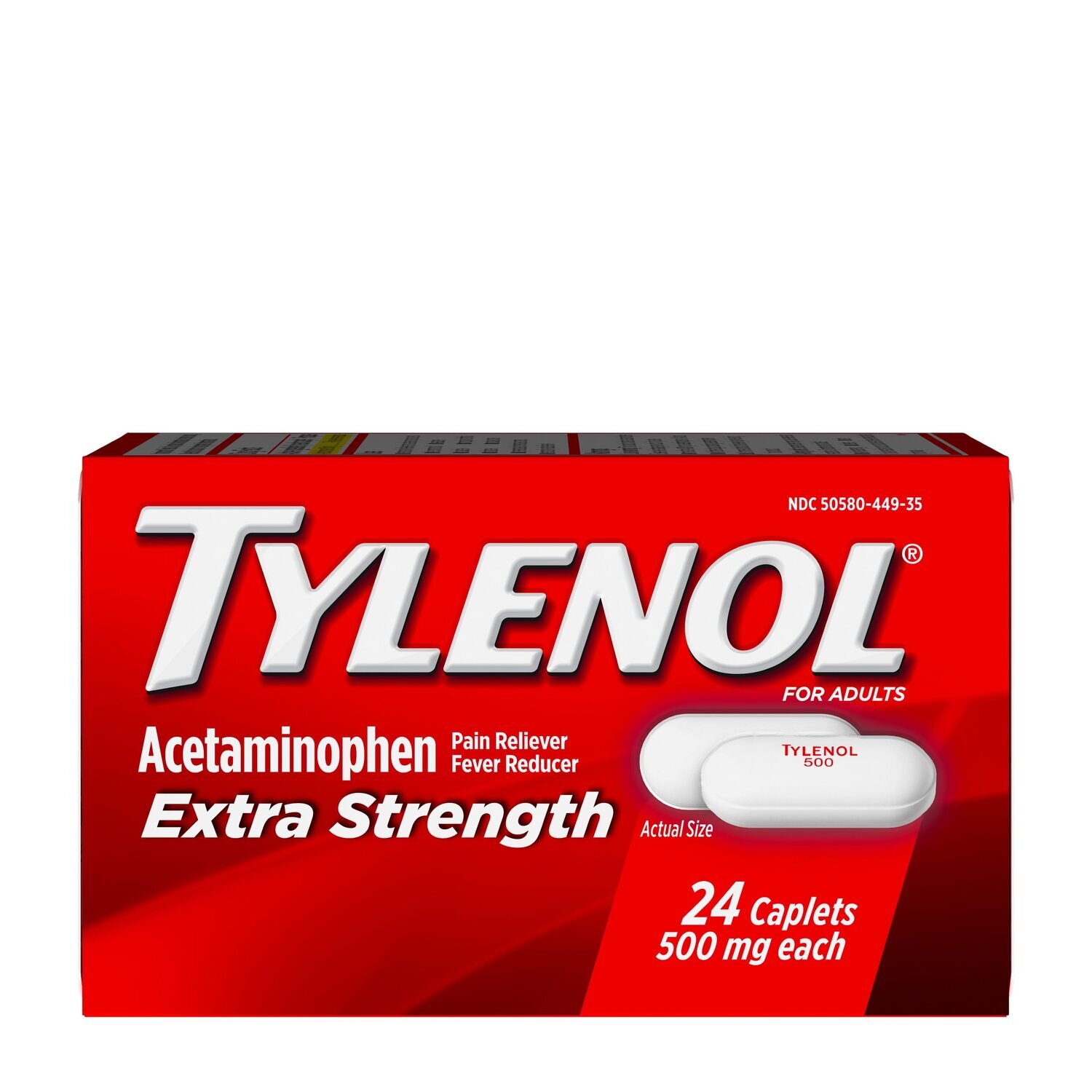 Tylenol Extra Strength Caplets 24 ct