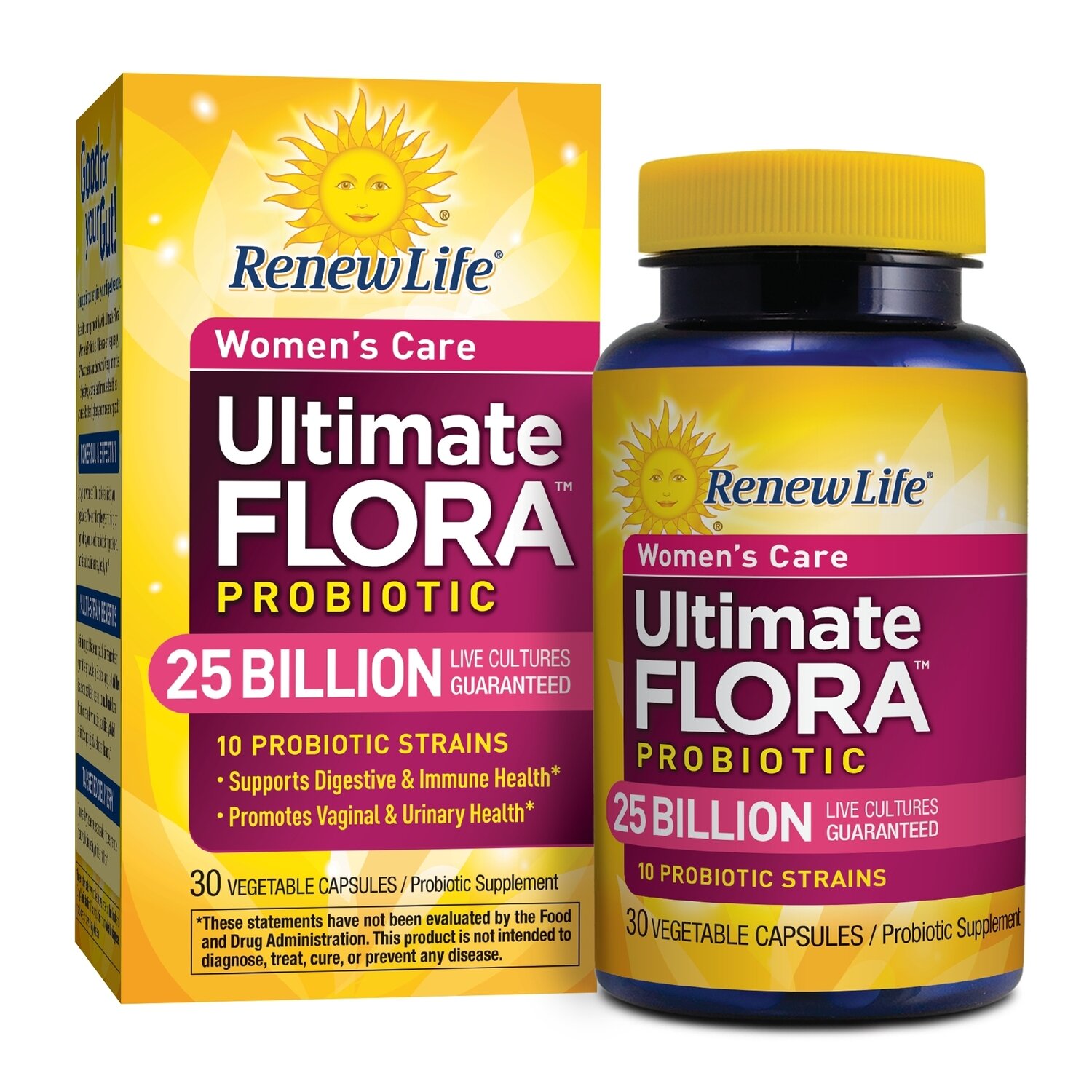 RenewLife Probiotics Women’s Care Vegetarian Capsules 30 ct