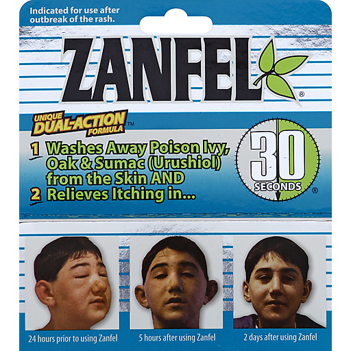 Zanfel Unique Dual-Action Formula for Poison Ivy, Oak, and Sumac 1 oz Tube