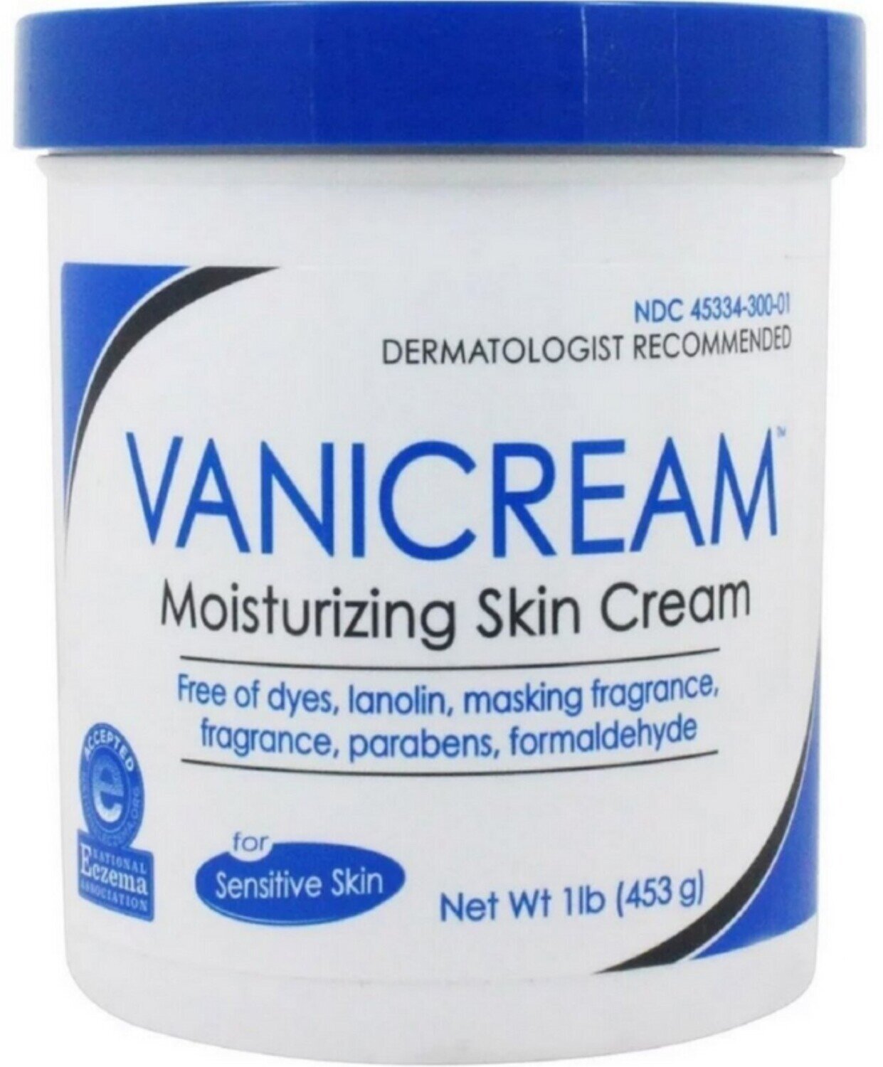 Vanicream Moisturizing Cream for Sensitive Skin 1 lb