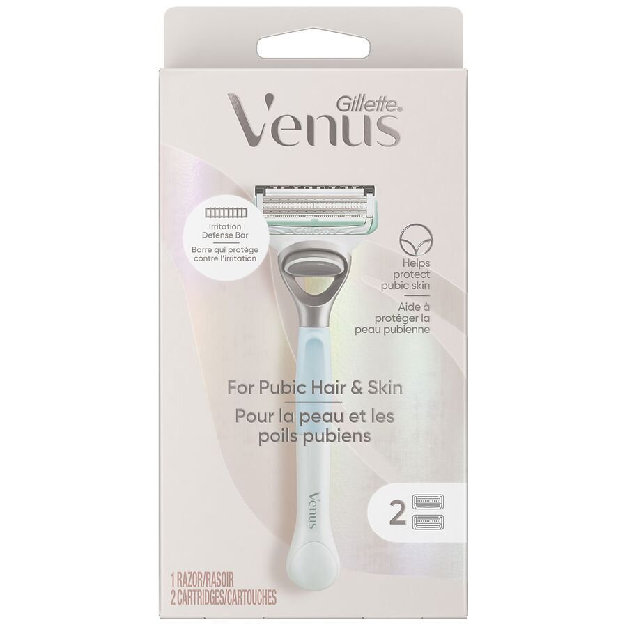 Gillette Venus For Pubic Hair and Skin Razor/Cartridges