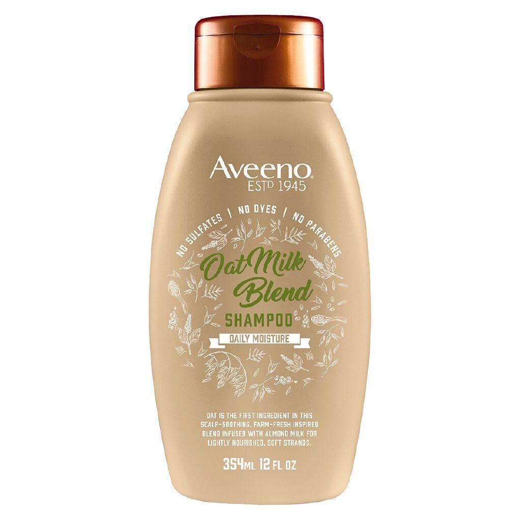 Aveeno Oat Milk Blend Daily Moisture Shampoo for Dry/Damaged Hair