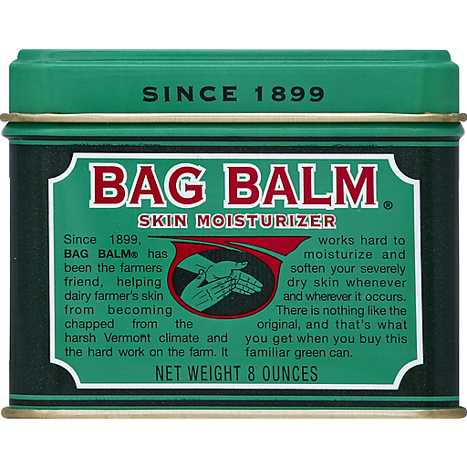 Bag Balm Skin Moisturizer Hand and Body for Dry Skin that can Crack, Split, or Chafe 8 oz