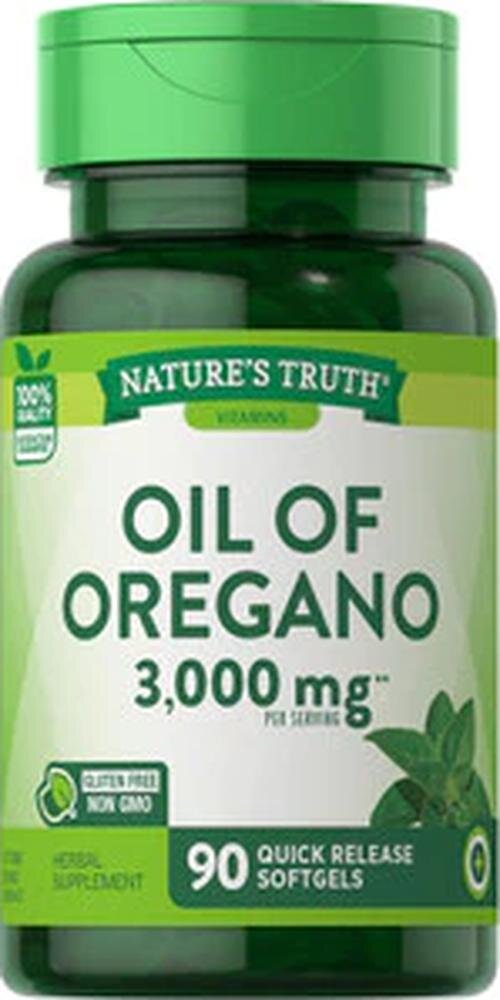 Oil Of Oregano 3,000mg Quick Release Softgels 90ct