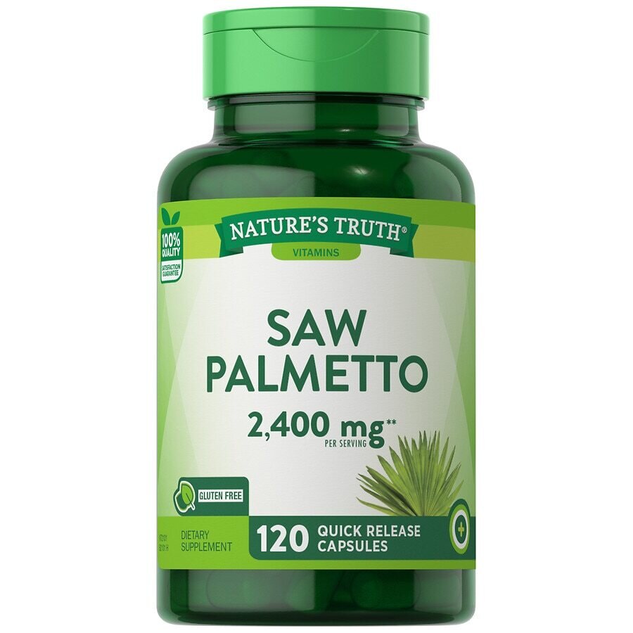 Saw Palmetto 2,400mg Quick Release Capsules 120ct