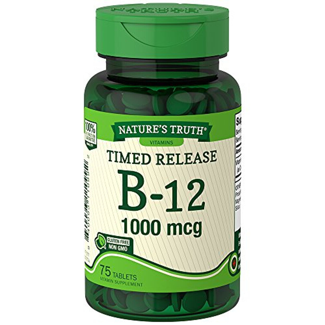 Nature's Truth Vitamin B-12 1000mcg Timed Release Tablets 75ct