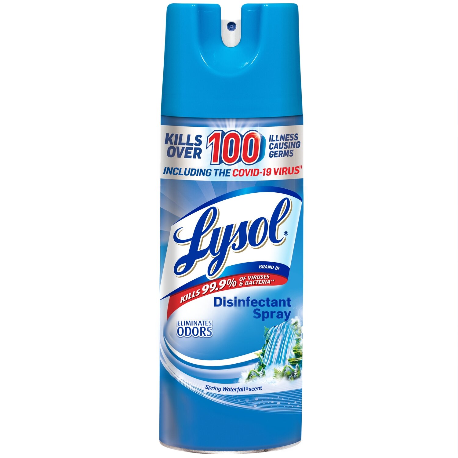 Lysol Disinfectant Spray And Odor Eliminator - Spring Waterfall Scent 12.5