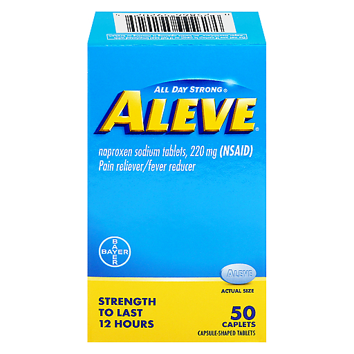 Aleve Caplets 50 ct