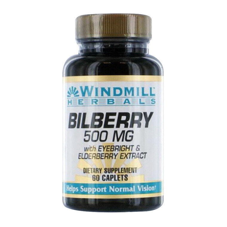 Bilberry With Eyebright And Elderberry Tablets 60ct