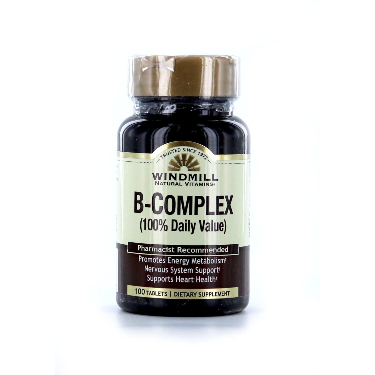 B Complex Vitamin Tablets 100ct