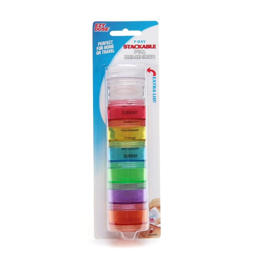Ezy Dose Pill Planner Weekly With Detachable Compartments