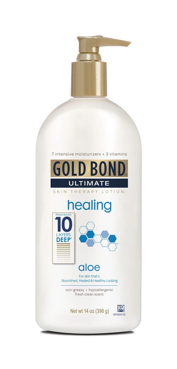 Gold Bond Healing 24HR Hydration Lotion For Dry To Extra Dry Skin - Aloe 14oz