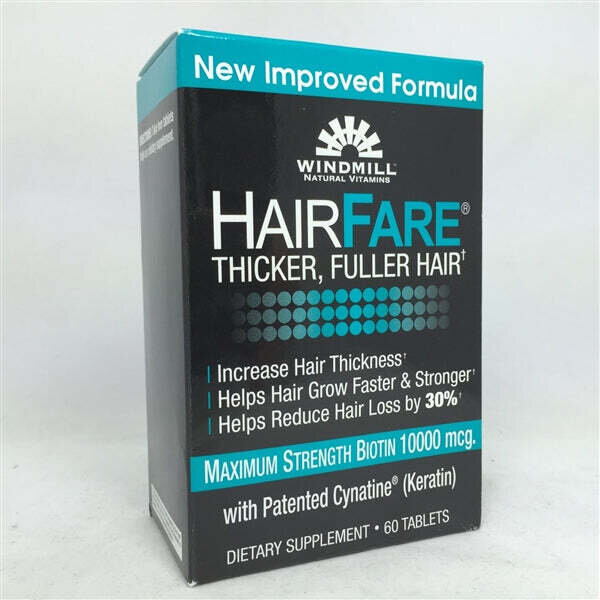 Windmill HairFare Biotin 10,000mcg Tablets