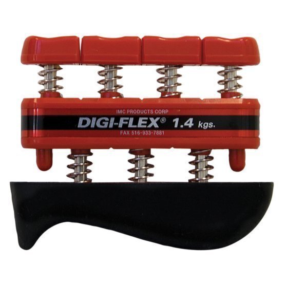 CanDo Digi-Flex Progressive Exercise System - Red - 3.0lbs/1.4KG
