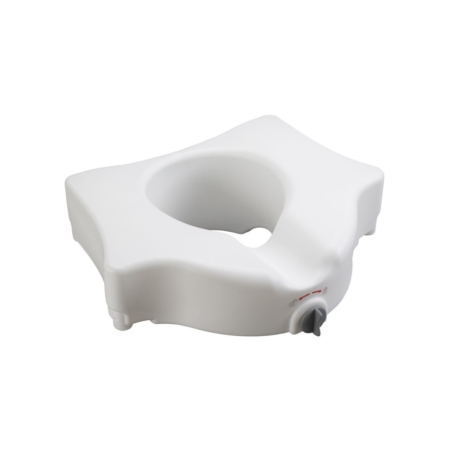 Drive Medical Elevated Toilet Seat, Standard Seat