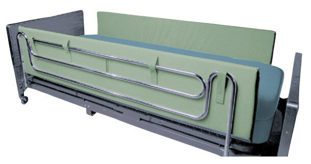 Drive Medical Foam Side Rail Bumper Pads Size 14"(W)x72"(L)x1.5"(H) [1 Pair]