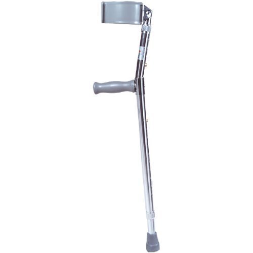 Drive Medical Lightweight Walking Forearm Crutches (1 Pair) - Adult Size