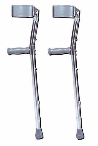 Drive Medical Lightweight Walking Forearm Crutches (1 Pair) - Adult TALL Size