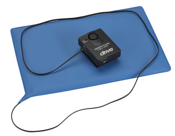 Drive Medical Pressure Sensitive Chair and Bed Alarm Pad With Reset Button