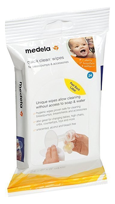 MEDELA - Quick Clean Hygienic Wipes - 24 Count