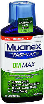 Mucinex Fast-Max DM Max Liquid 6OZ