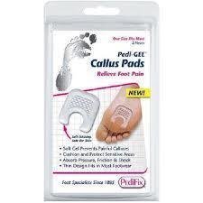 PediFix Pedi-GEL Callus Pads - One Size Fits Most - Pack of 2