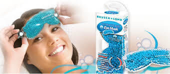 TheraPearl EYE MASK - Size 9" X 2.75" - Hot & Cold Therapy - Reusable