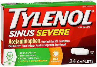 TYLENOL Sinus Severe Caplets Day 24CT