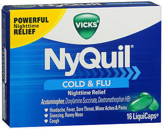 Vicks NyQuil Cold & Flu LiquiCaps 16CT