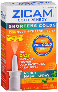 Zicam Cold Remedy No Drip Nasal Spray 0.5OZ