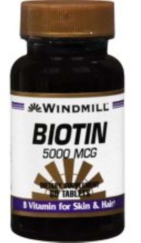 Biotin 5000mcg Tablets 60ct