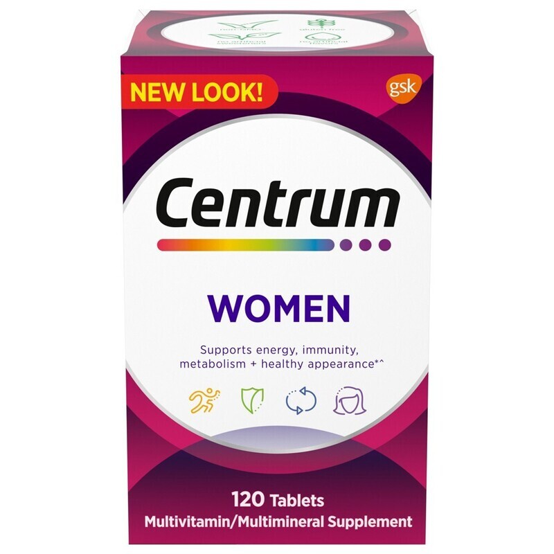 Centrum Women Multivitamin Tablets 120ct