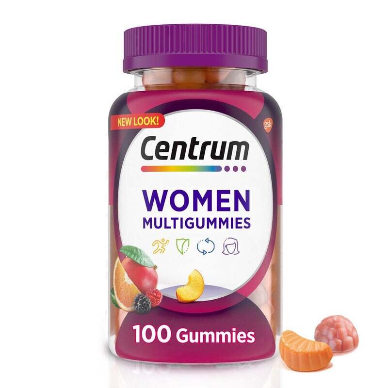 Centrum Women Multigummies - Natural Fruit Flavors 100ct