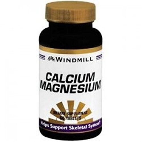 Calcium Magnesium 1000mg/500mg Tablets 60ct
