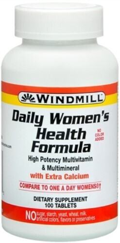 Daily One For Women Multivitamin And Mineral Formula Tablets 100ct