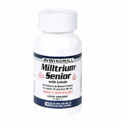 Millitrium Senior With Lutein Tablets 120ct