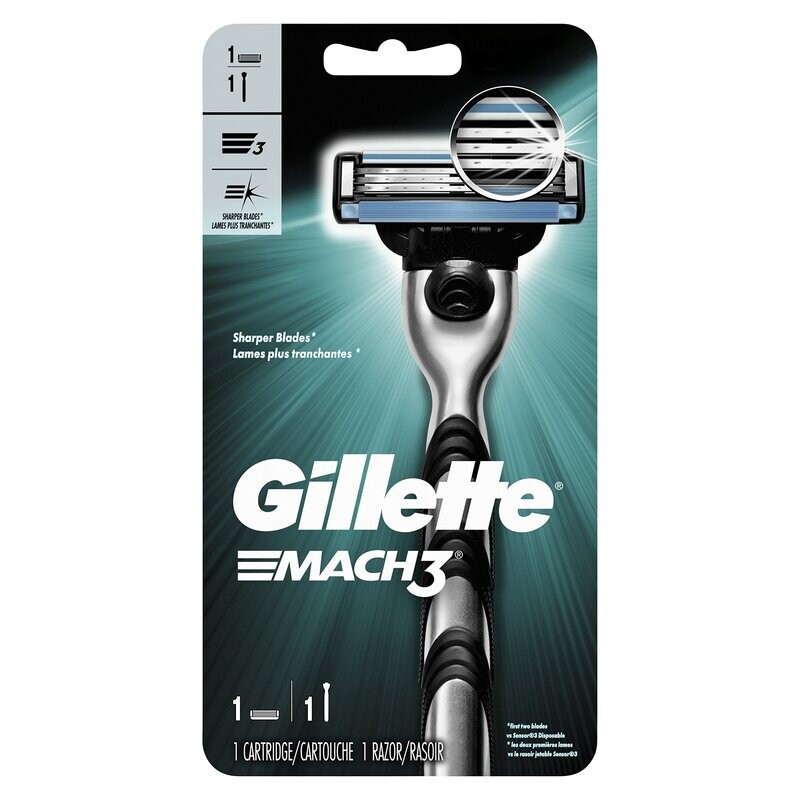 Gillette Mach 3 Razor/Cartridge