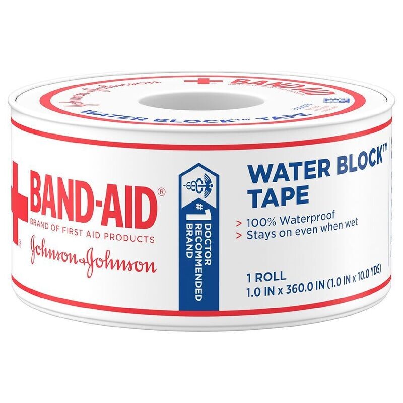 Band-Aid Water Block Tape 1 in x 360 in