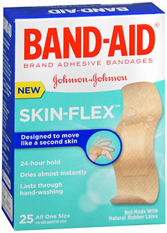 Band-Aid Skin Flex All One Size 7/8in x 2 3/4in 25 ct