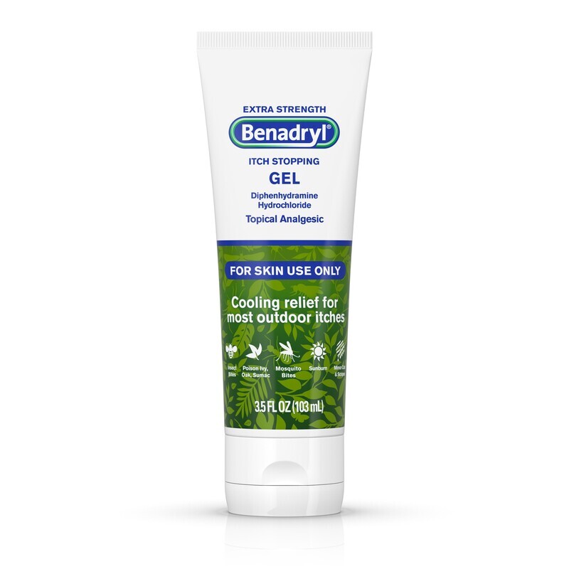 Benadryl Extra Strength Itch Stopping Gel 3.5 fl oz