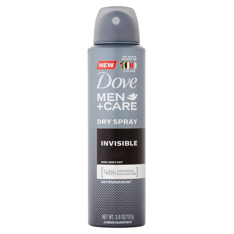 Dove Men+ Care Dry Spray Stain Defense Clean