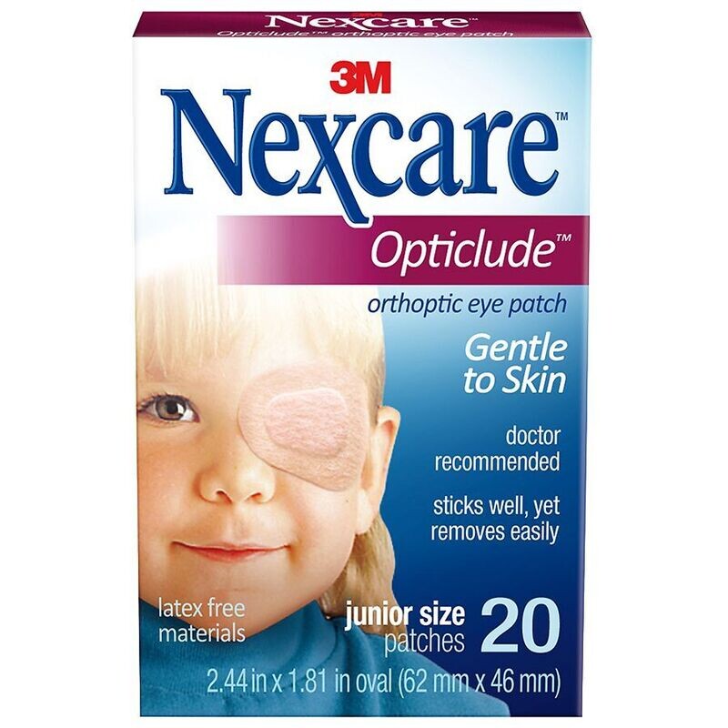 Nexcare Opticlude Junior Size Eye Patches