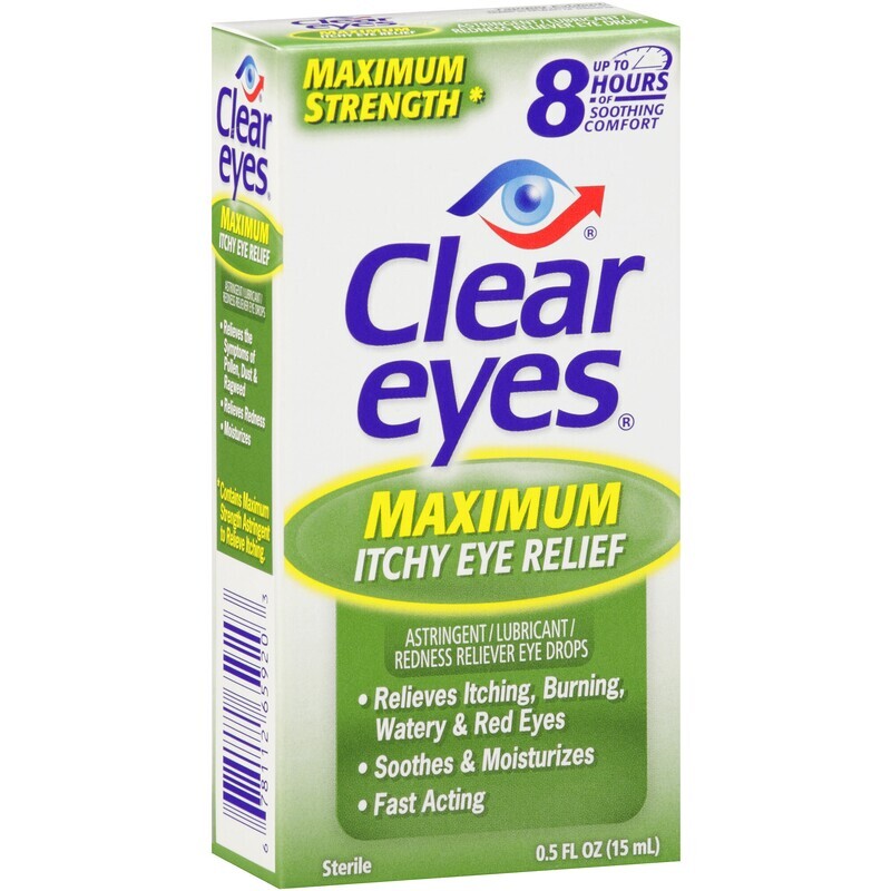 Clear Eyes Maximum Itchy Eye Relief