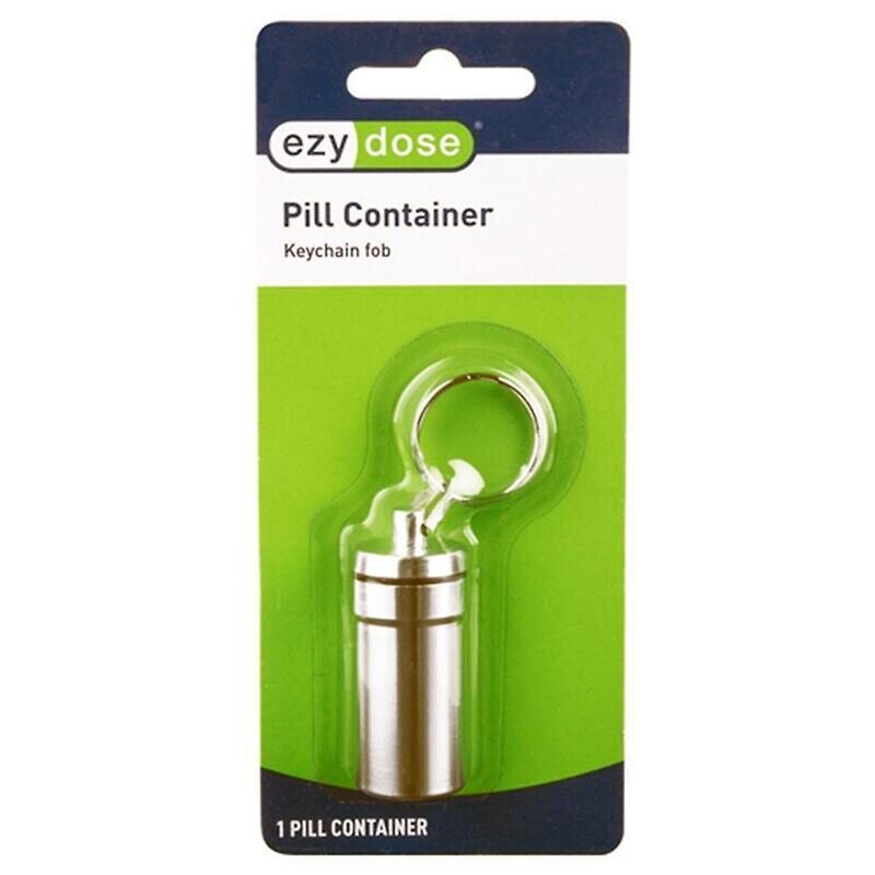 Ezy Dose Pill Container Keychain Fob