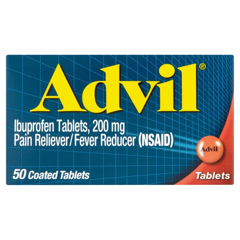 Advil Coated Tablets 50 ct